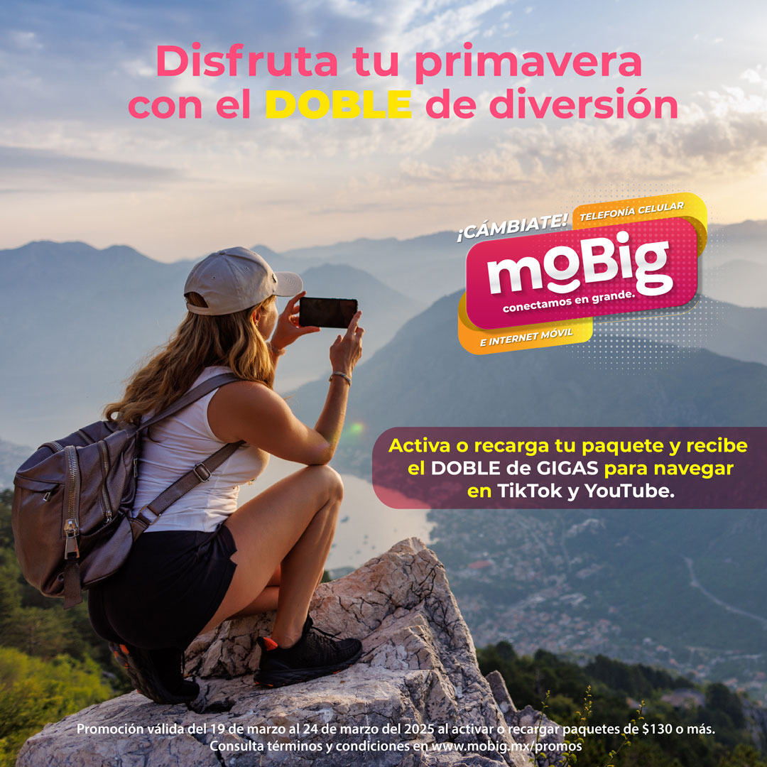 banner Disfruta tu primavera con el DOBLE de diversión